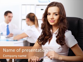 Handshake Success Worker PowerPoint Template