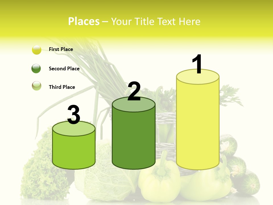 Harvest Kitchen Vegetable PowerPoint Template
