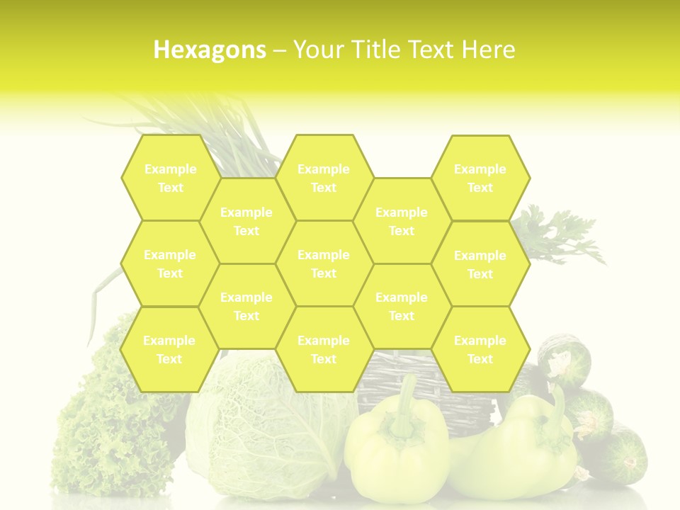 Harvest Kitchen Vegetable PowerPoint Template