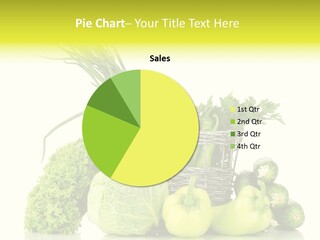 Harvest Kitchen Vegetable PowerPoint Template