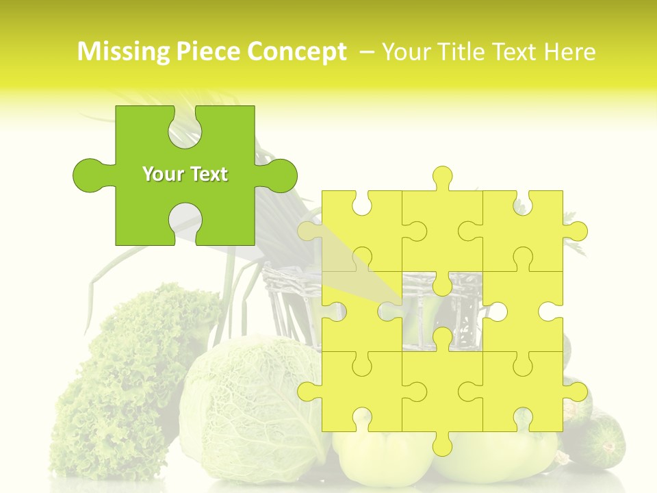 Harvest Kitchen Vegetable PowerPoint Template