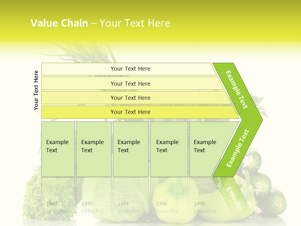 Harvest Kitchen Vegetable PowerPoint Template