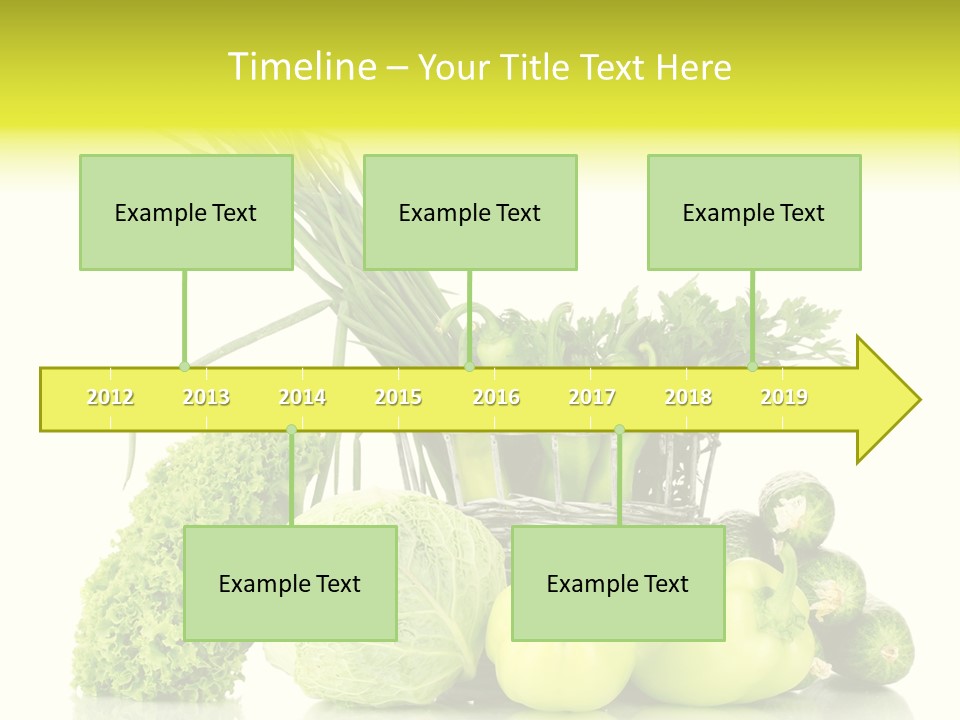 Harvest Kitchen Vegetable PowerPoint Template