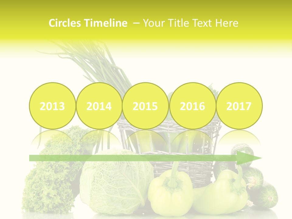 Harvest Kitchen Vegetable PowerPoint Template