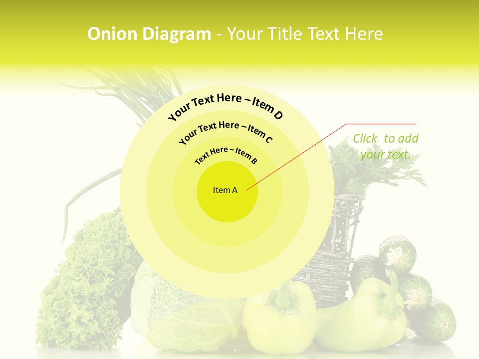 Harvest Kitchen Vegetable PowerPoint Template