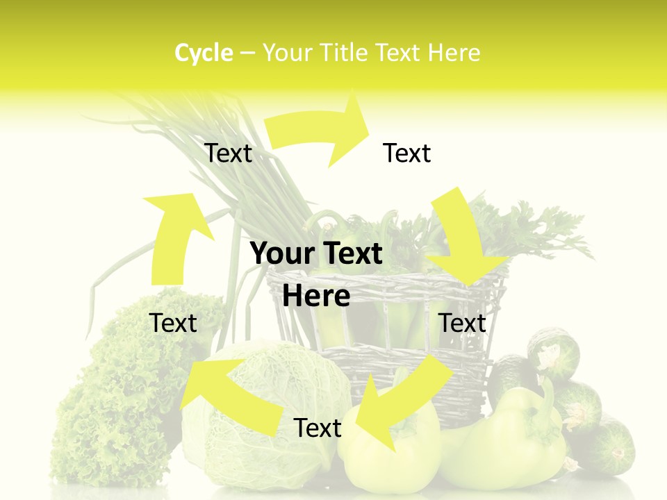 Harvest Kitchen Vegetable PowerPoint Template