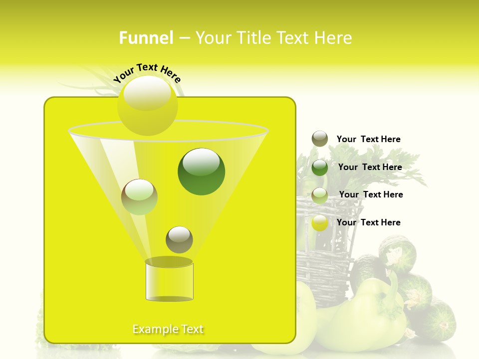 Harvest Kitchen Vegetable PowerPoint Template