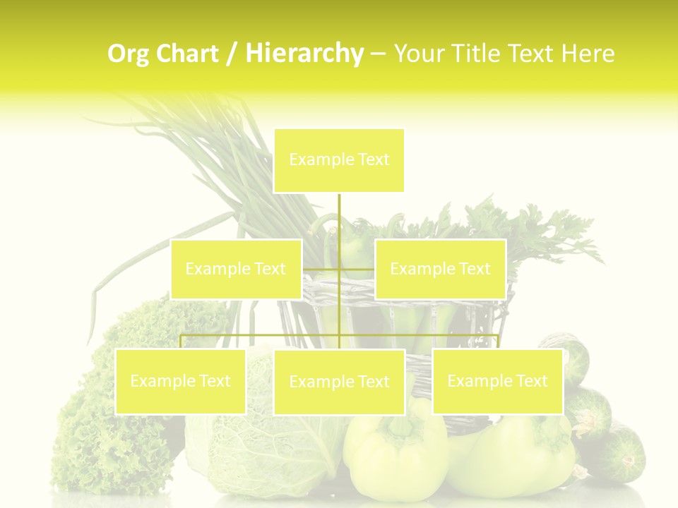 Harvest Kitchen Vegetable PowerPoint Template