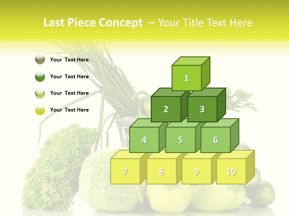 Harvest Kitchen Vegetable PowerPoint Template