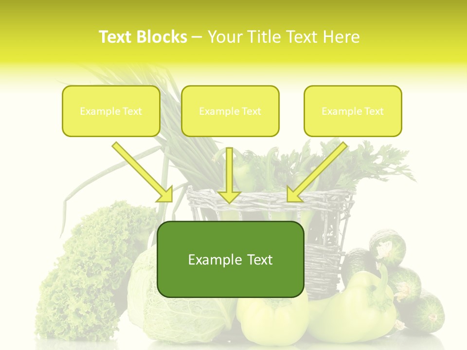 Harvest Kitchen Vegetable PowerPoint Template