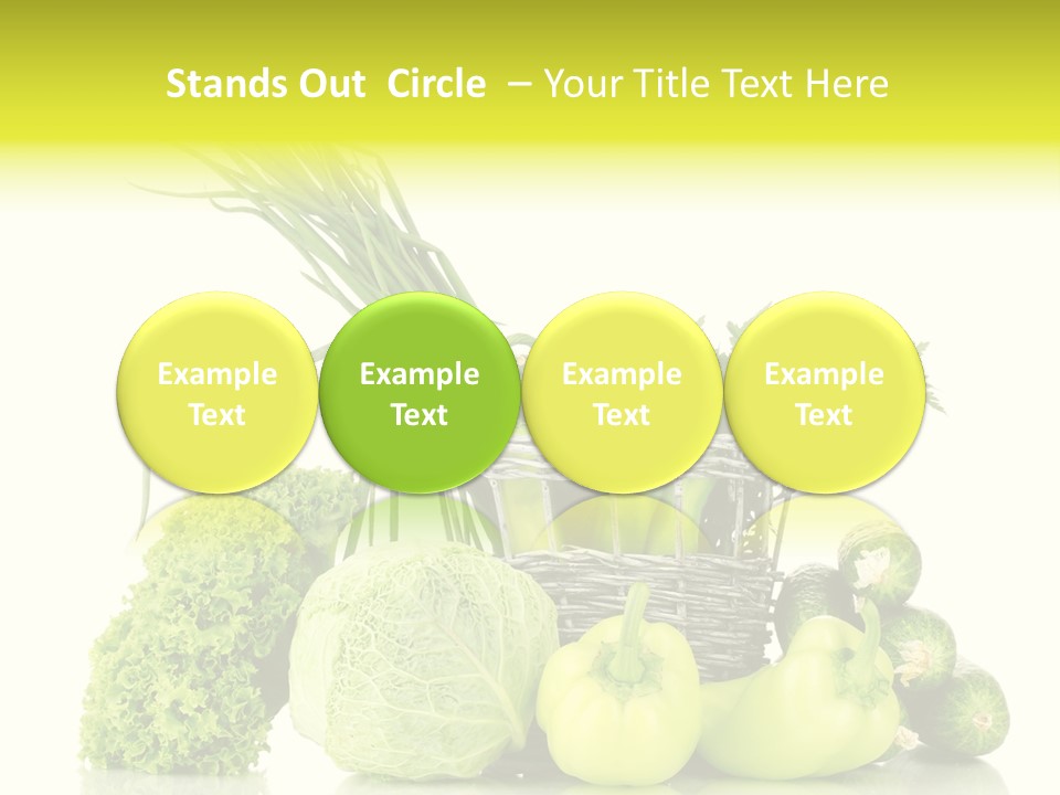 Harvest Kitchen Vegetable PowerPoint Template