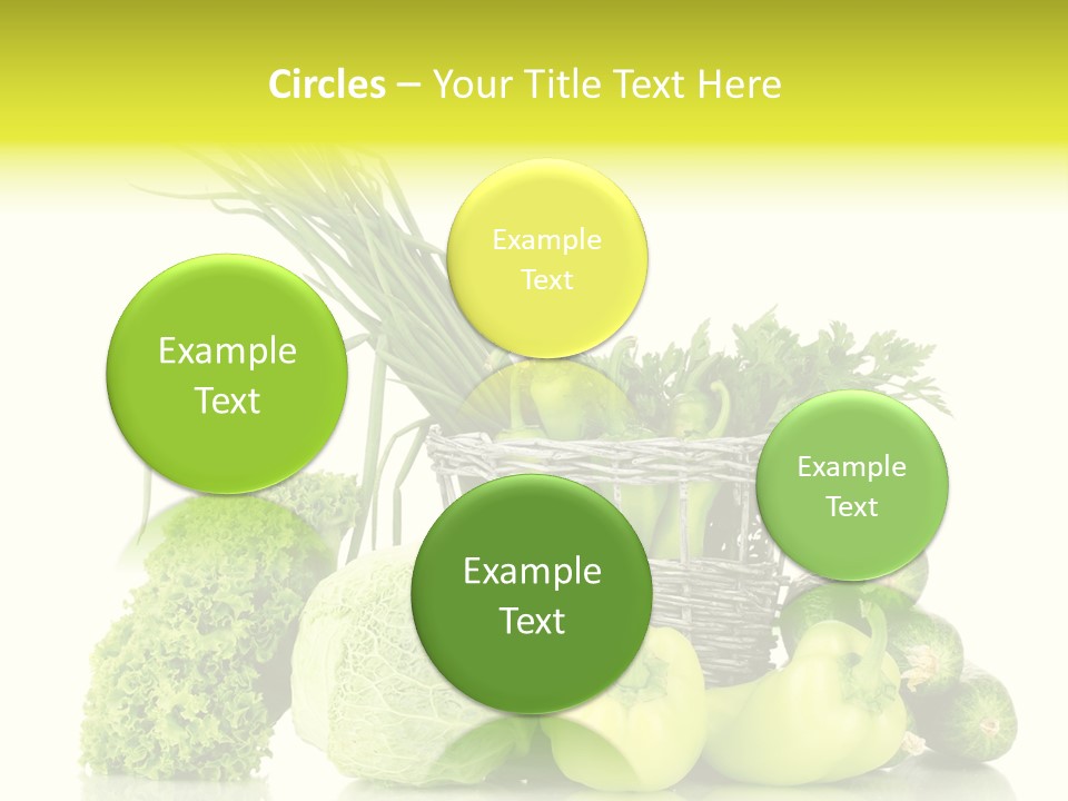 Harvest Kitchen Vegetable PowerPoint Template