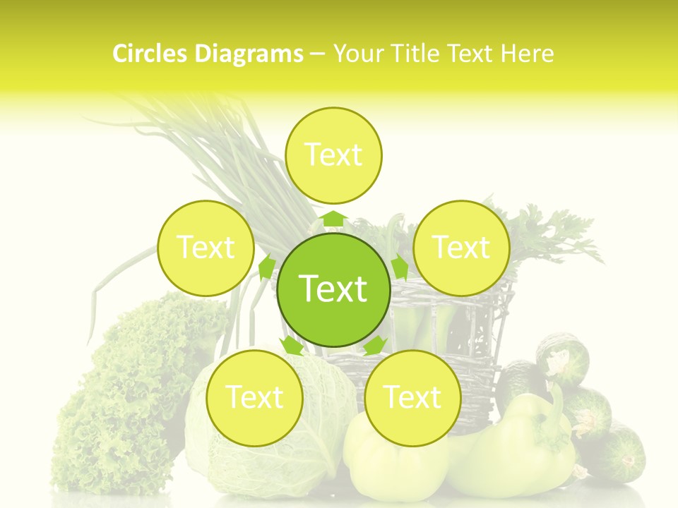 Harvest Kitchen Vegetable PowerPoint Template