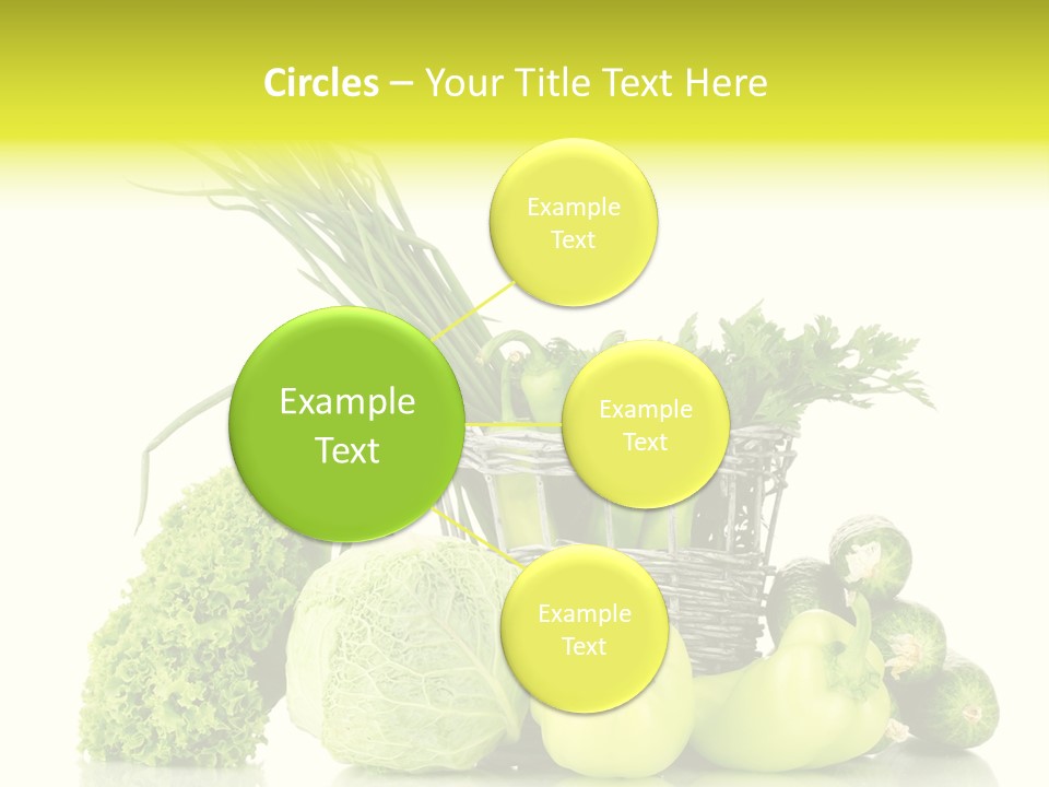 Harvest Kitchen Vegetable PowerPoint Template