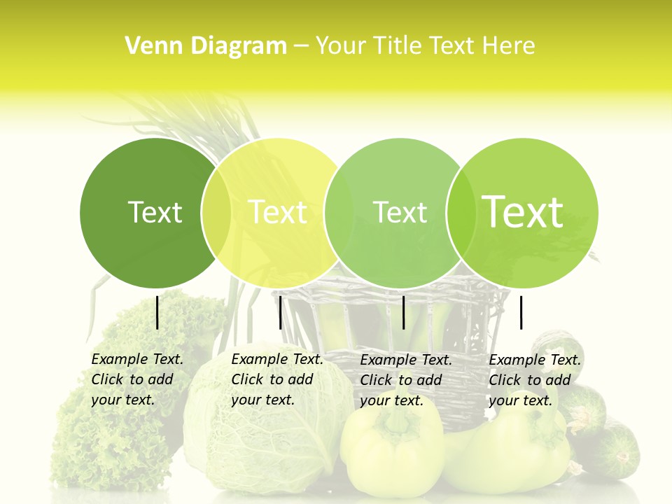 Harvest Kitchen Vegetable PowerPoint Template