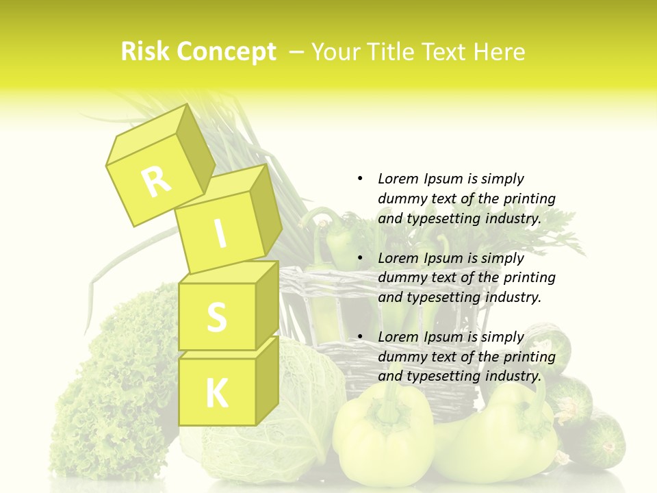 Harvest Kitchen Vegetable PowerPoint Template