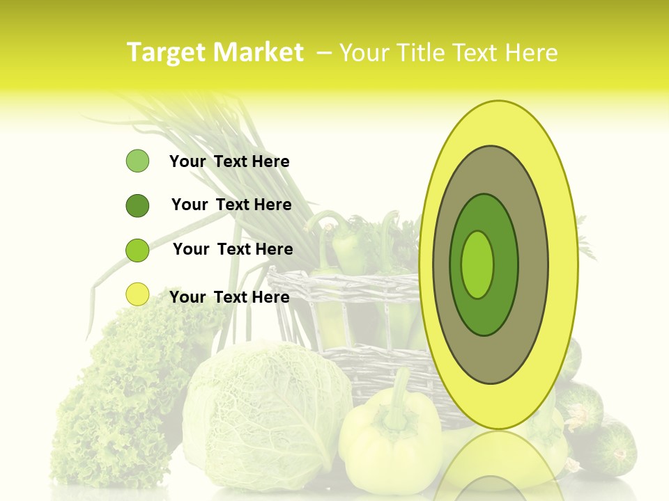 Harvest Kitchen Vegetable PowerPoint Template