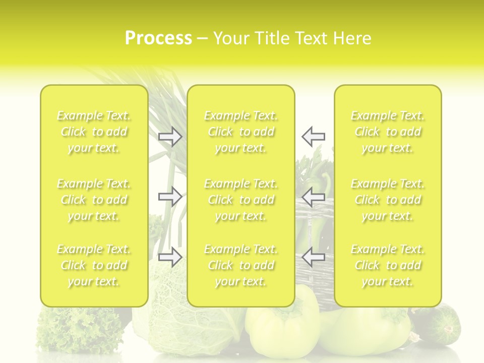 Harvest Kitchen Vegetable PowerPoint Template