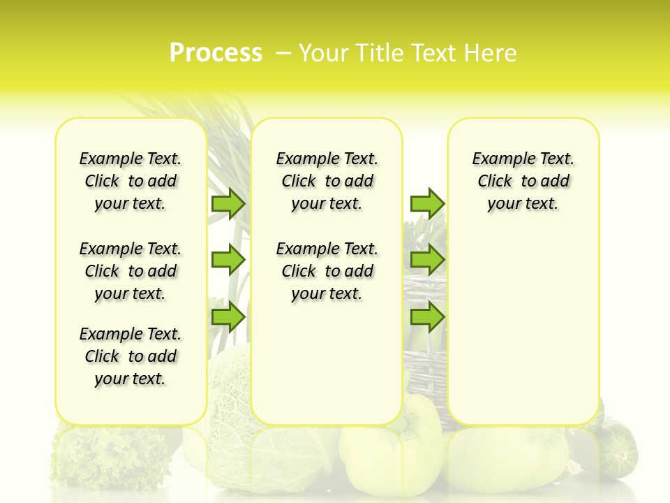 Harvest Kitchen Vegetable PowerPoint Template