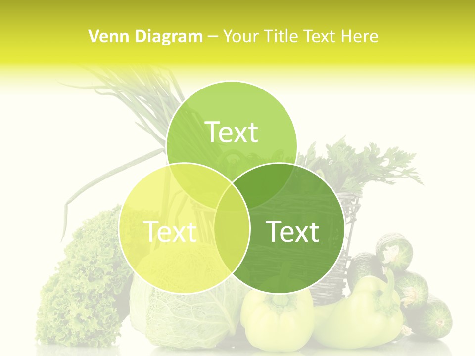 Harvest Kitchen Vegetable PowerPoint Template