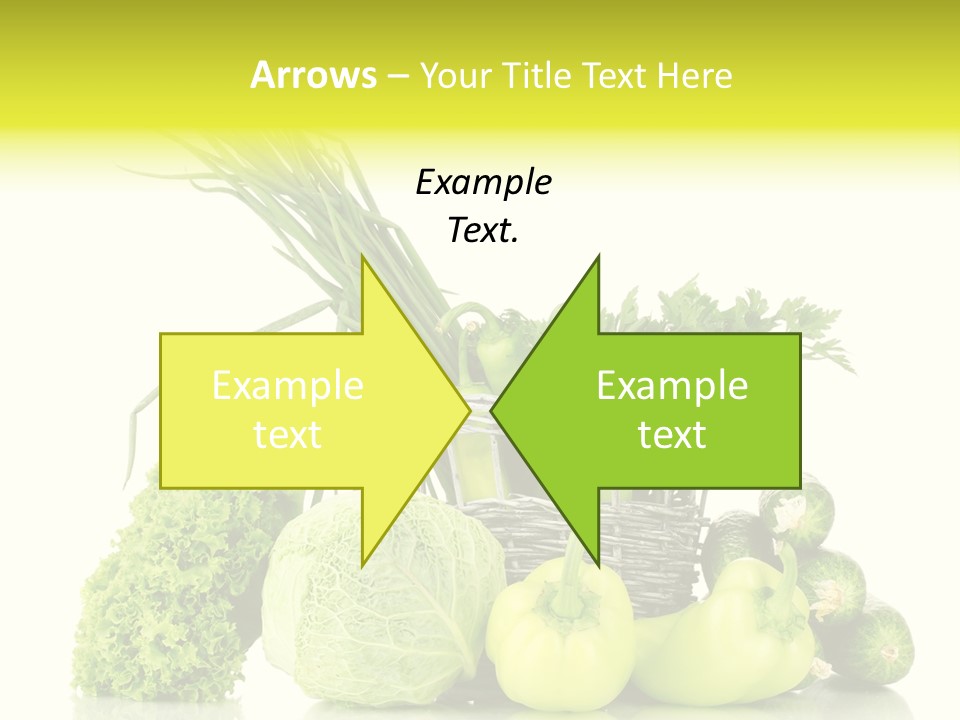 Harvest Kitchen Vegetable PowerPoint Template