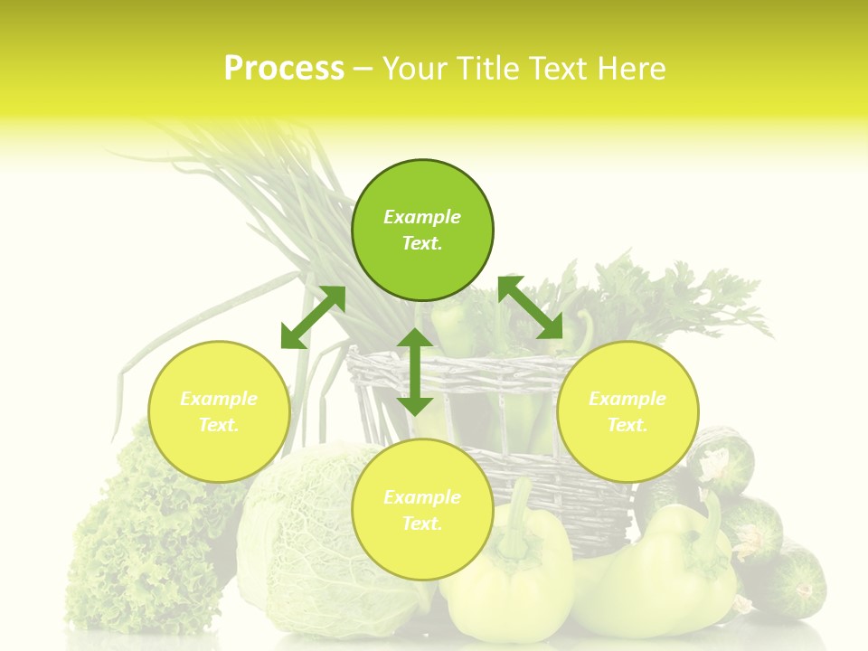 Harvest Kitchen Vegetable PowerPoint Template