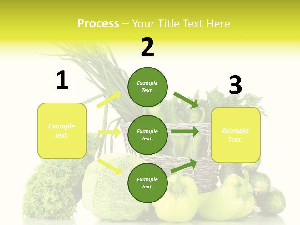 Harvest Kitchen Vegetable PowerPoint Template