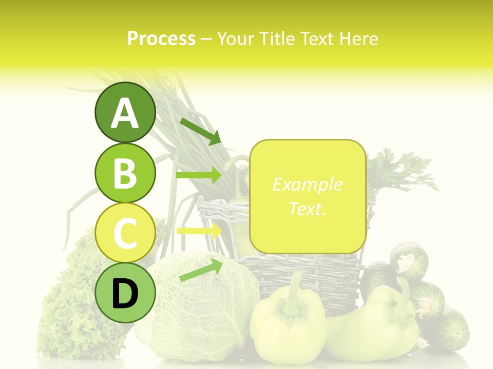 Harvest Kitchen Vegetable PowerPoint Template