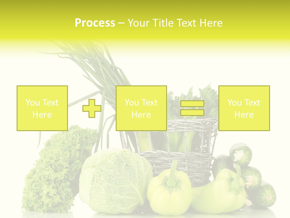 Harvest Kitchen Vegetable PowerPoint Template