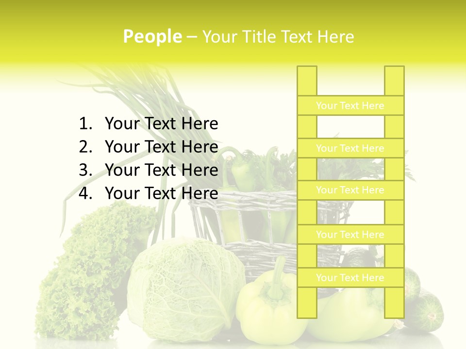 Harvest Kitchen Vegetable PowerPoint Template