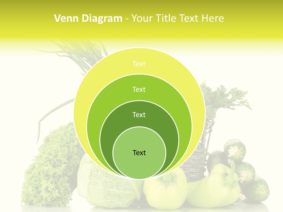 Harvest Kitchen Vegetable PowerPoint Template