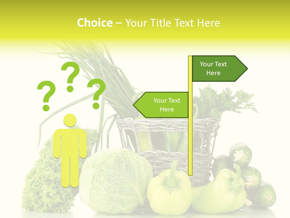 Harvest Kitchen Vegetable PowerPoint Template