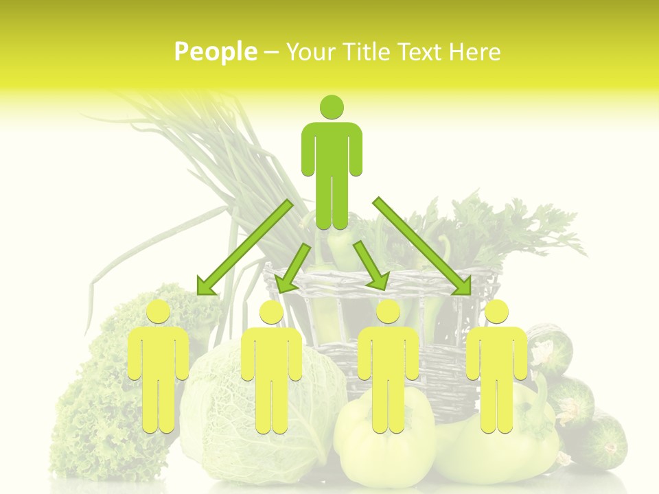 Harvest Kitchen Vegetable PowerPoint Template