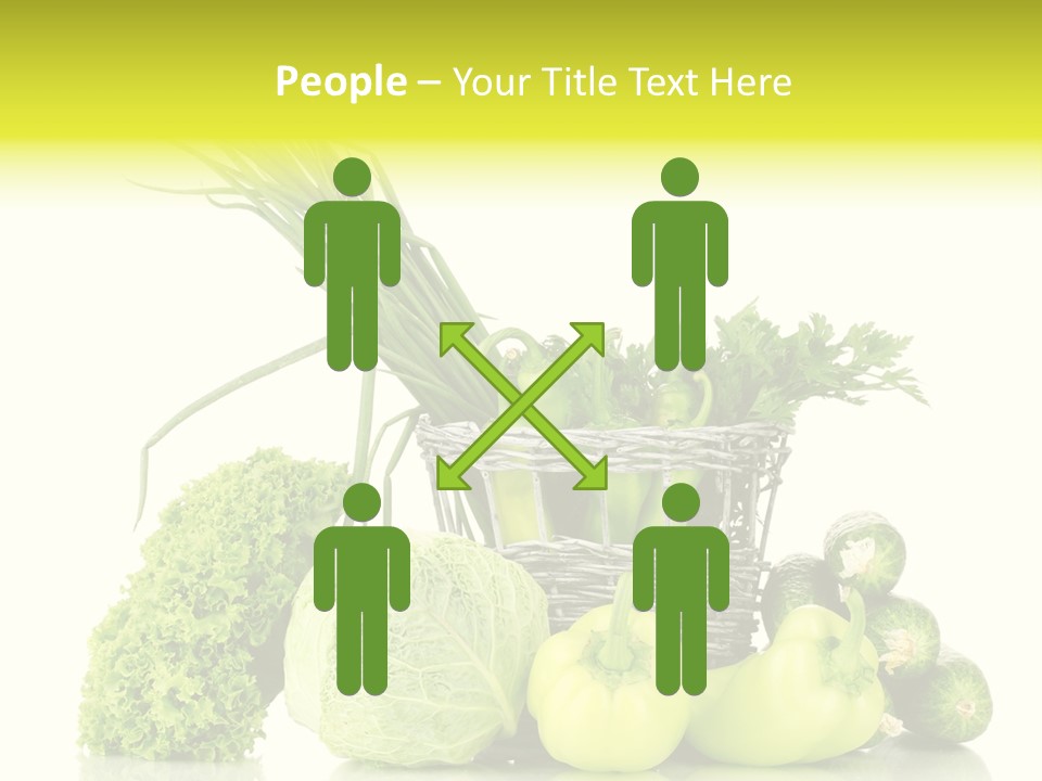 Harvest Kitchen Vegetable PowerPoint Template