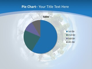 Small Grove Leafless PowerPoint Template