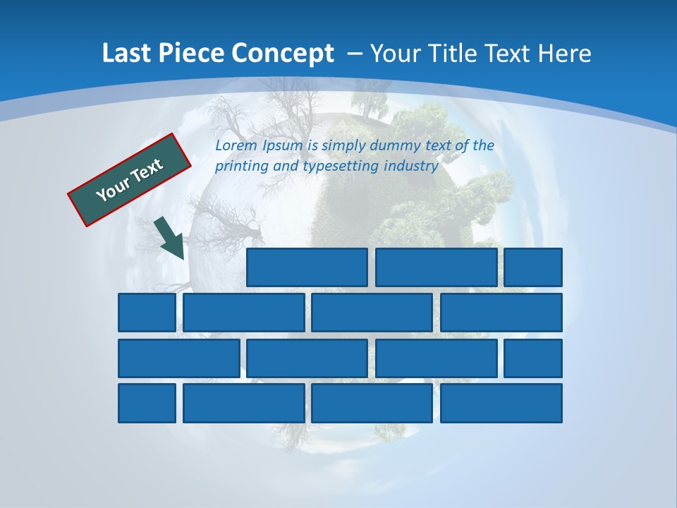 Small Grove Leafless PowerPoint Template