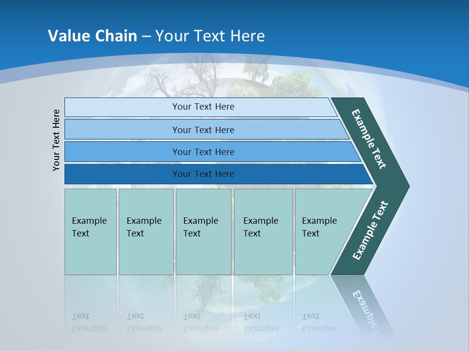 Small Grove Leafless PowerPoint Template