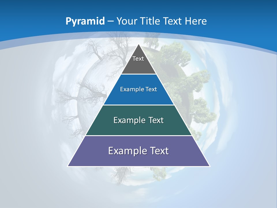 Small Grove Leafless PowerPoint Template