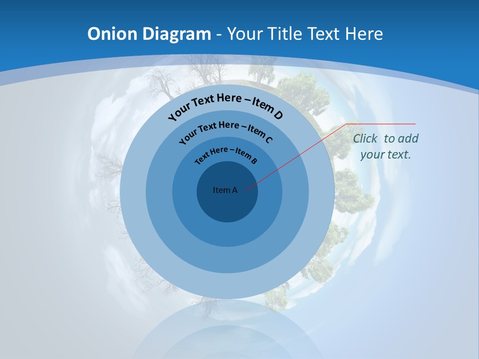 Small Grove Leafless PowerPoint Template