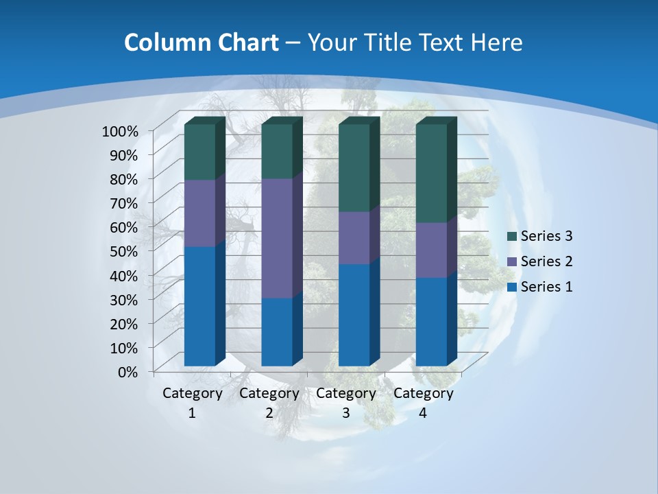 Small Grove Leafless PowerPoint Template