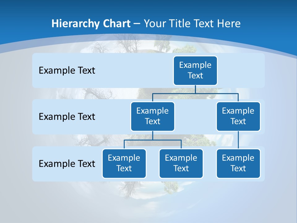 Small Grove Leafless PowerPoint Template