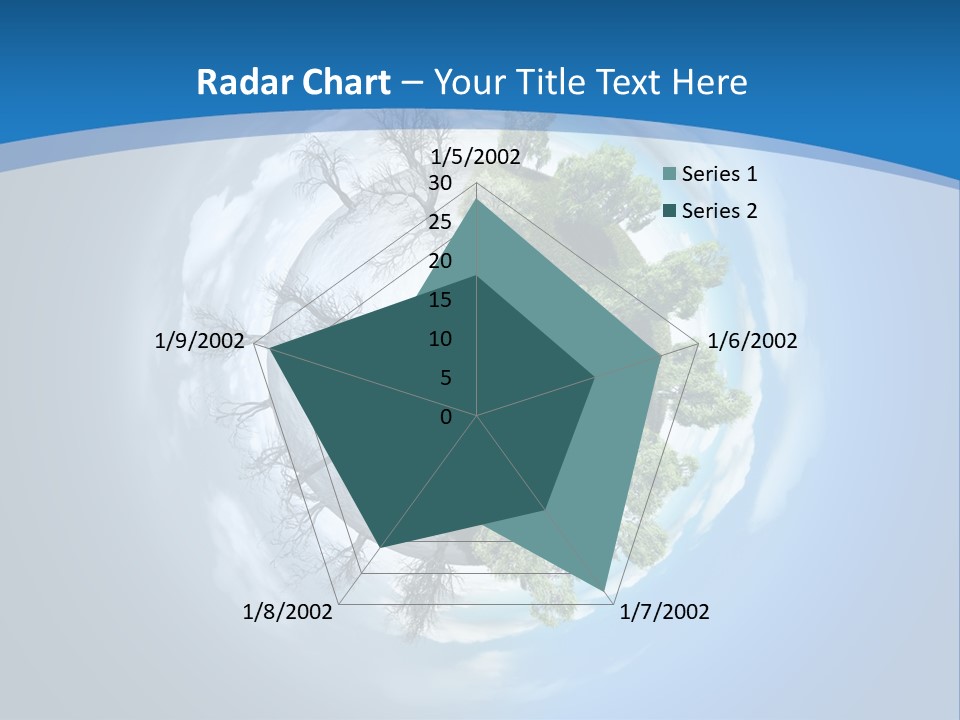 Small Grove Leafless PowerPoint Template