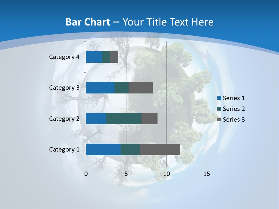 Small Grove Leafless PowerPoint Template