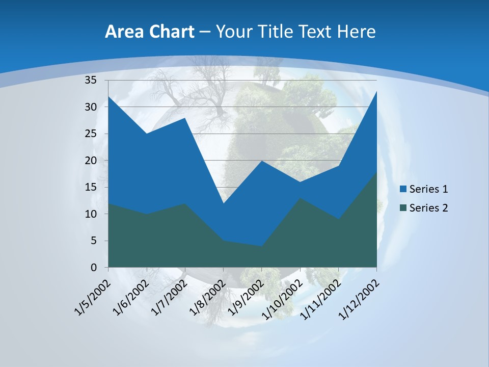 Small Grove Leafless PowerPoint Template