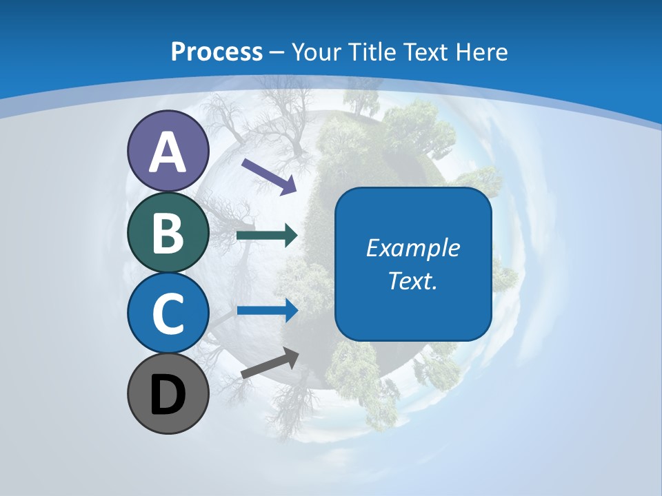Small Grove Leafless PowerPoint Template