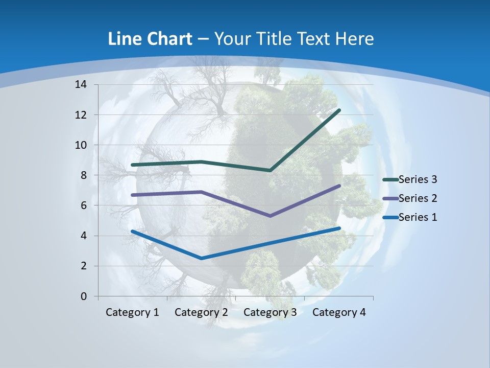 Small Grove Leafless PowerPoint Template