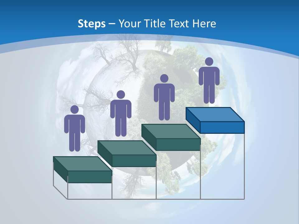Small Grove Leafless PowerPoint Template