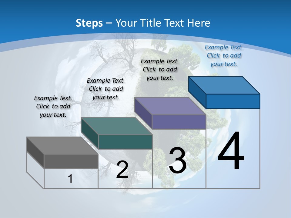 Small Grove Leafless PowerPoint Template