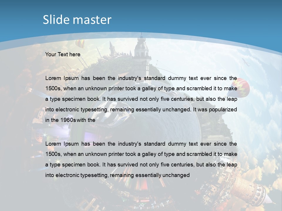 Day Camii Topkapi PowerPoint Template