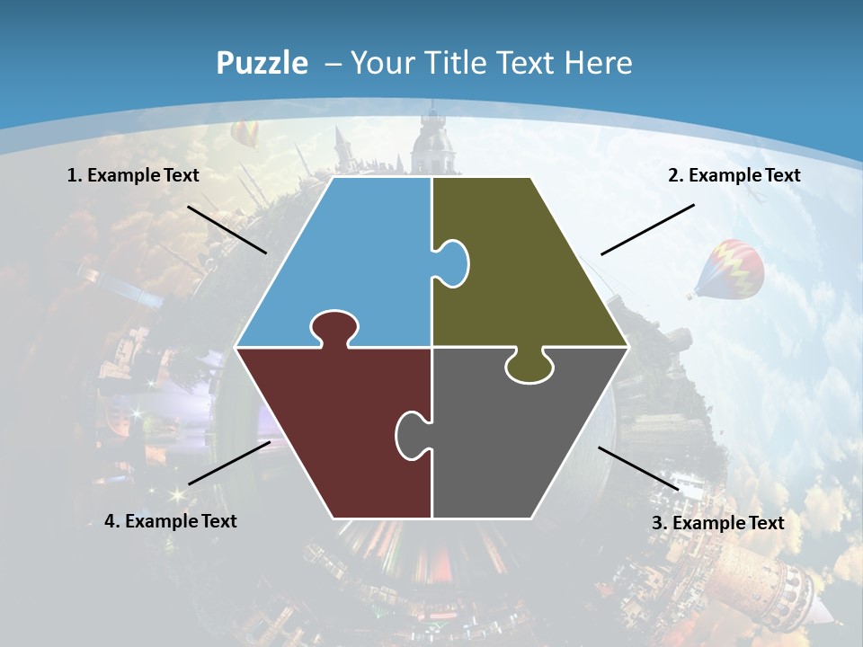 Day Camii Topkapi PowerPoint Template